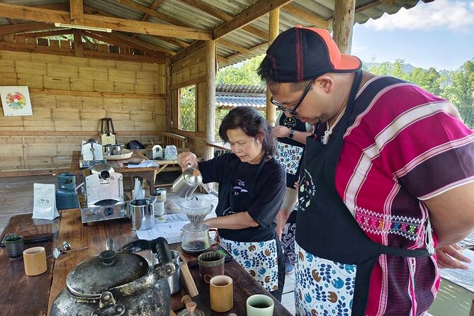 Off the Map Chiang Mai Jungle Coffee Trek Roast and Brew - Roasting your own beans over heat