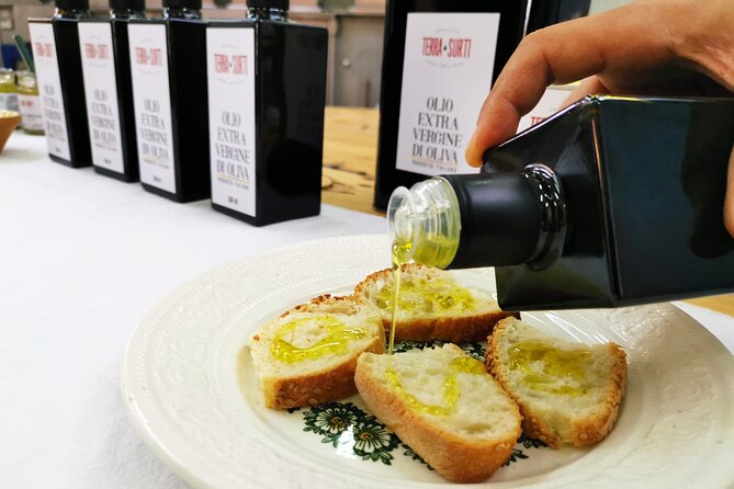 Olive harvest, visit to the oil mill and typical lunch - Tasting the oil with Sicilian food