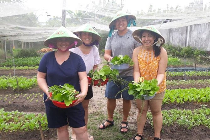 One day be Farmer and Master chef in Saigon - Picking ingredients for your own four-course lunch