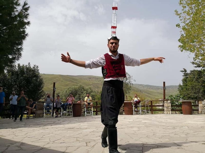 Paphos/Limassol: Donkey Farm Day Trip with Lunch & Tastings - A donkey ride toward Panagia of Sintis