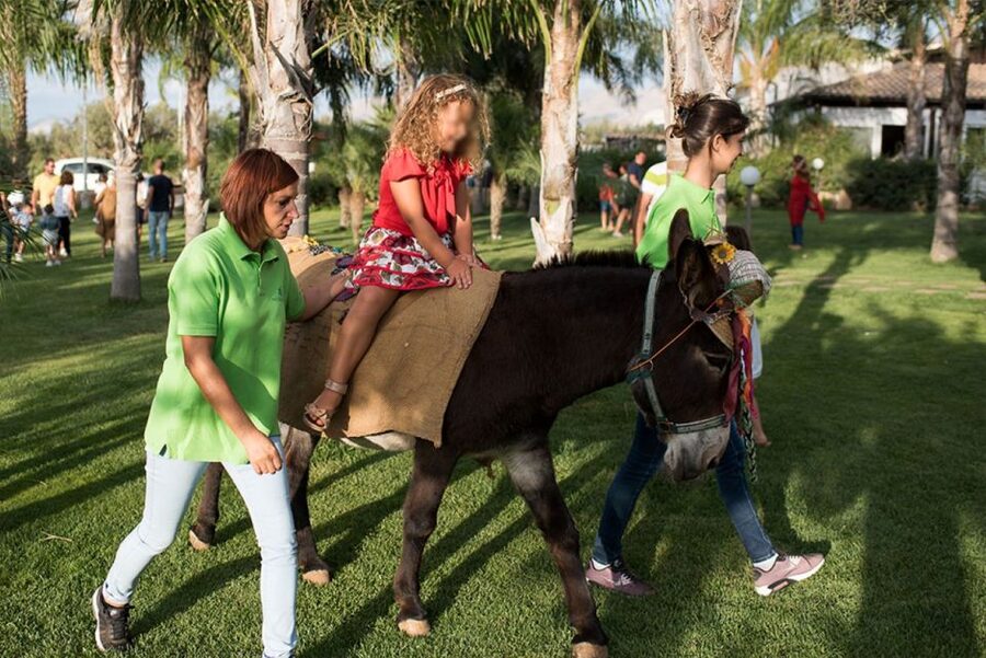 Partinico: Farm's Animals and Aromatic Garden Experience - Using your senses in the aromatic garden