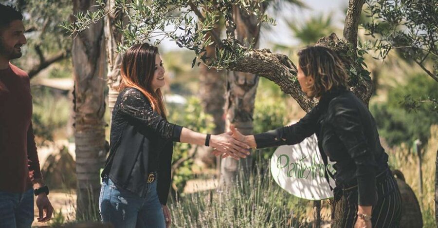 Partinico: Farm's Animals and Aromatic Garden Experience - Starting among the olive, citrus, and grapevines