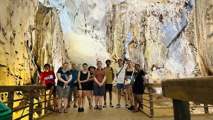Phong Nha - Paradise Cave & Dark Cave or Duck Farm in needed - Dark Cave at 2:00pm