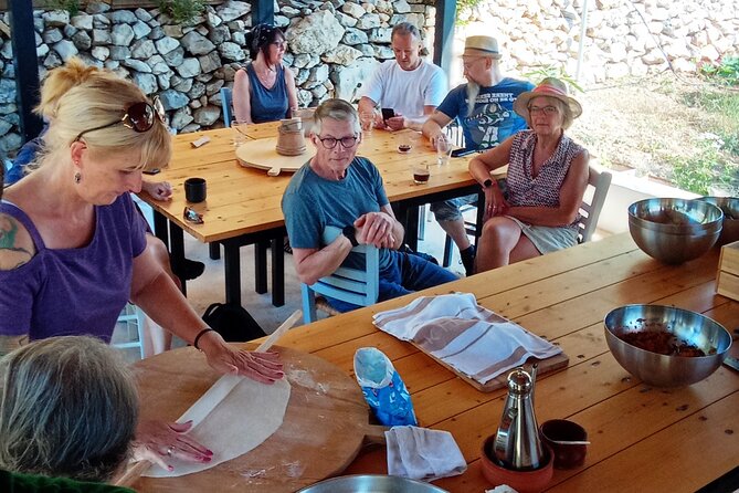 Phyllo Pies Baking Class @ Lefkada Micro Farm - Walking through the micro farm