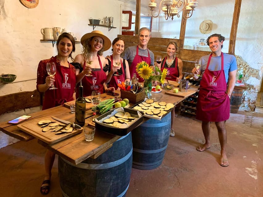 Pick Vegetables at the farm & Cook pasta - Cooking in the old barn kitchen