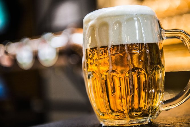 Pilsner brewery private day trip with family farm cheese tasting - Pilsen’s 13th-century center and 102-meter tower