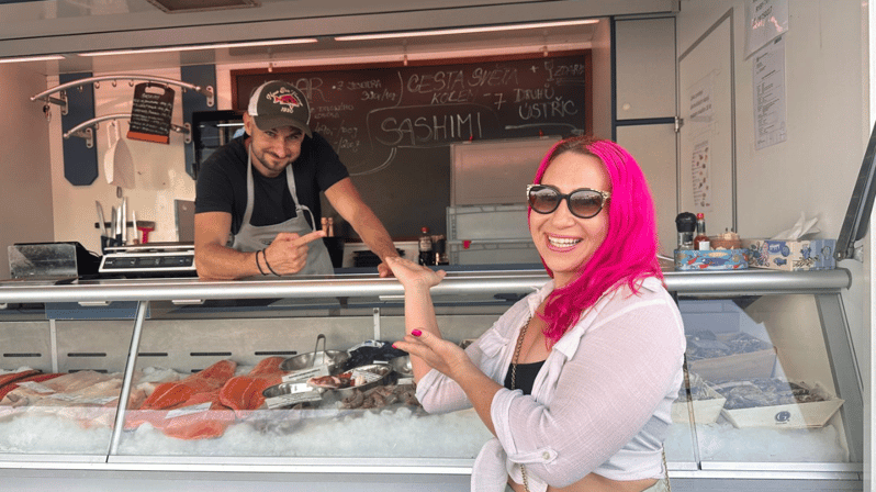 Prague: Farmers Market and Brunch Class with Celebrity Chef - From market stall to Mariko’s home
