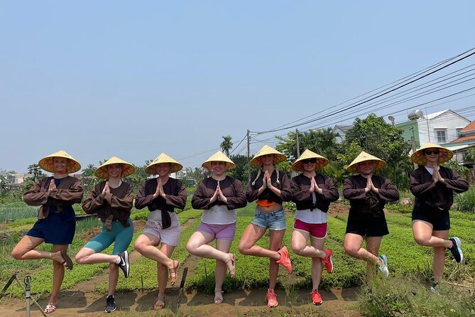 Private Biking, Farming, & Cooking Class in Hoi An - Bay Mau Coconut Forest and the basket boat