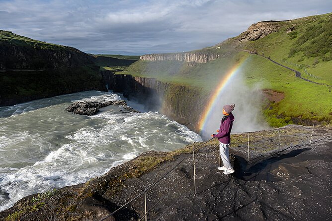 Private Golden Circle & Blue Lagoon Tour with Fridheimar Farm - Kerid Crater: color and an easy rim walk