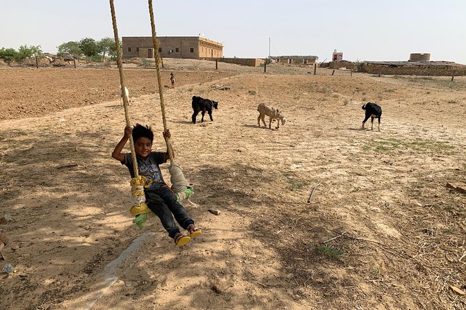 Private Jaisalmer Rural Farm Tour - Leaving Jaisalmer for a working desert farm