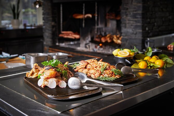 Queenstown: Lake Cruise to Walter Peak Farm with BBQ Buffet - A wood-fired BBQ with plenty of choice
