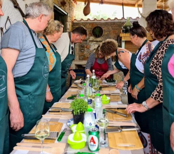 Rhodes: 1952 Farmhouse Cooking & Lunch with Unlimited Wine - Picking Ingredients From the Organic Garden