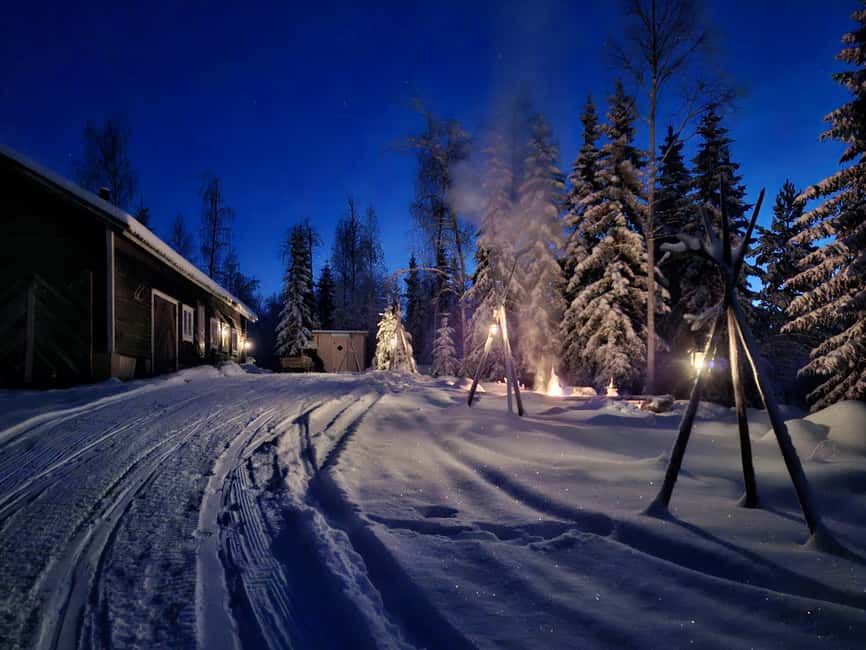 Rovaniemi:Self-drive Husky safari with a Reindeer Farm visit - From Rovaniemi to a husky kennel in the forest