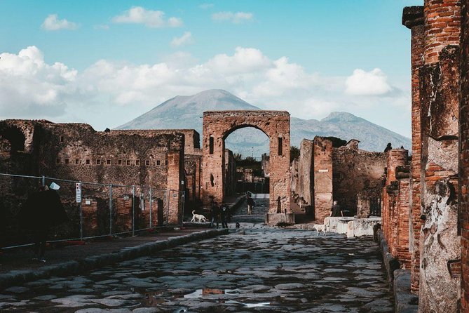 Shore excursion Guided Tour of Pompeii Ruins and Sorrento with a Farmhouse Lunch - One hour around Piazza Tasso
