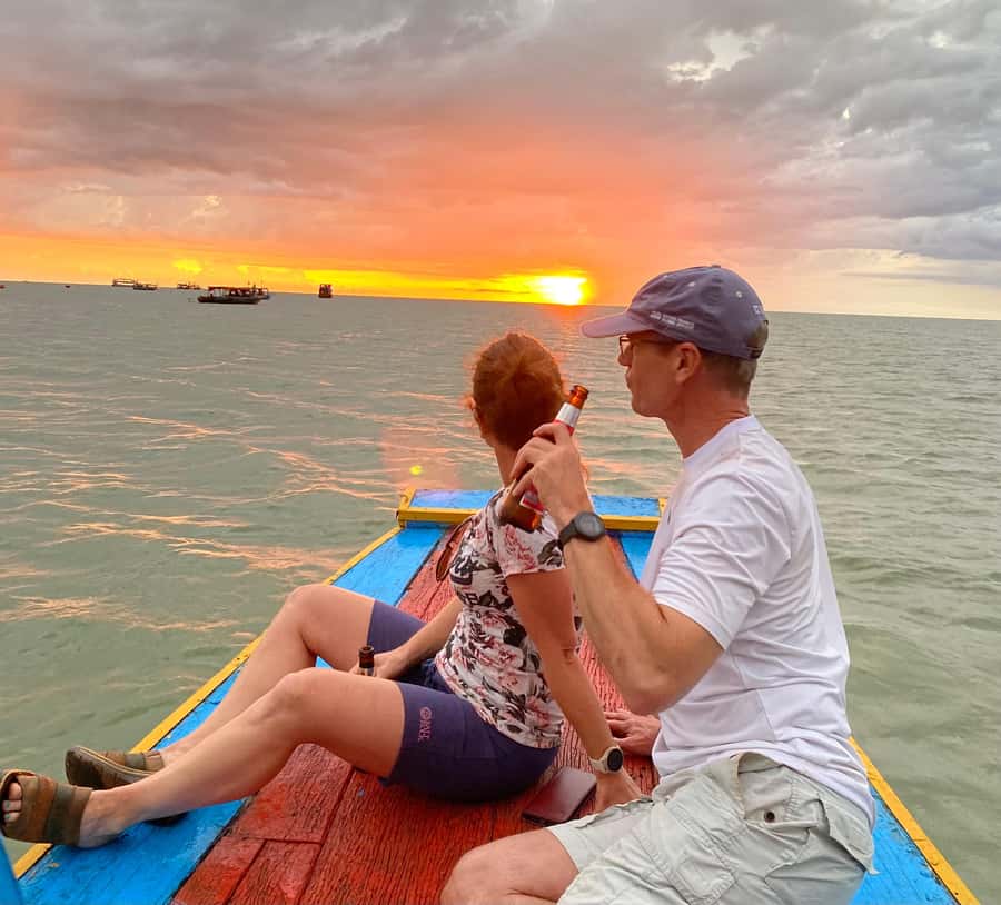 Siem Reap: Scenic Countryside & Silk Farm Jeep Tour - Leaving Siem Reap by vintage jeep