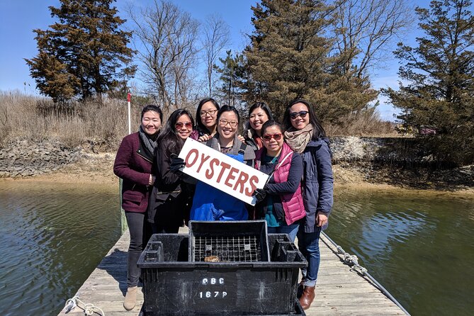 Southold Bay Oyster Farm Tour - Arriving at Shellfisher Road and Southold Bay