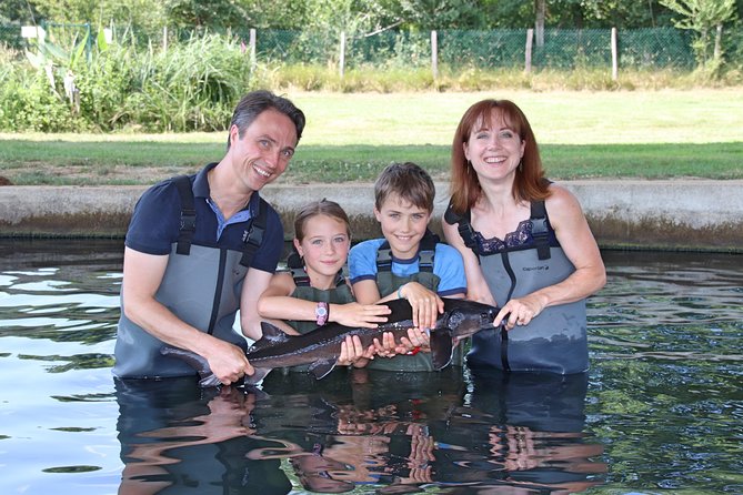 Sturgeon Fish-Farm Visit and Caviar Discovery Tasting in Neuvic - Inside the 75-minute sturgeon farm tour