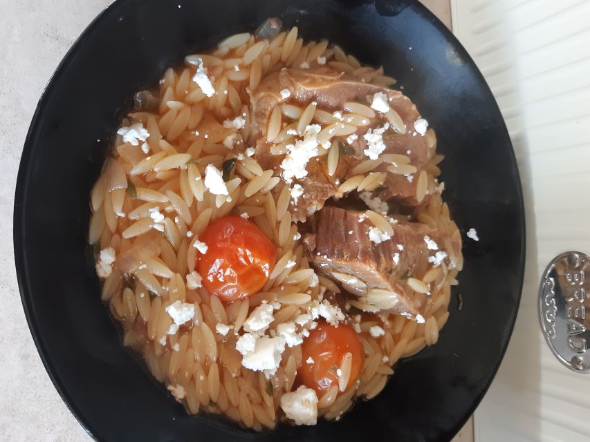 Thessaloniki:Greek Cooking Class and Meal at a Farm A - Learning Greek cooking with Maria