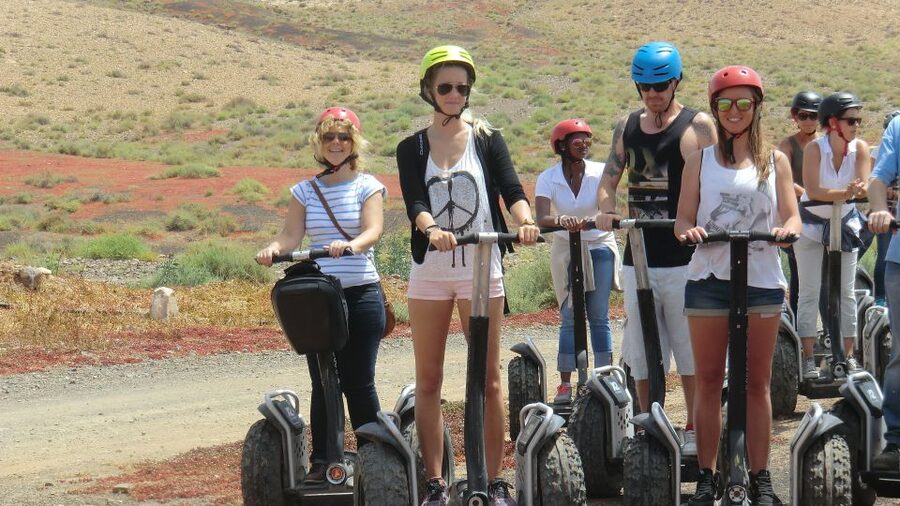Tiscamanita: Segway Tour, Aloe Vera Farm & Mills Museum - Riding old donkey paths through the hills