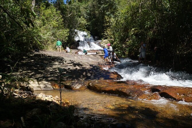 Trekking Tour to Hidden Waterfall & Sturgeon Farm for dog-lovers - What this Da Lat outing is really like