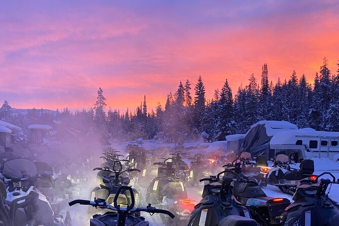 Turpin Meadow Ranch Snowmobiling in Jackson Hole - Lunch at the ranch after the ride