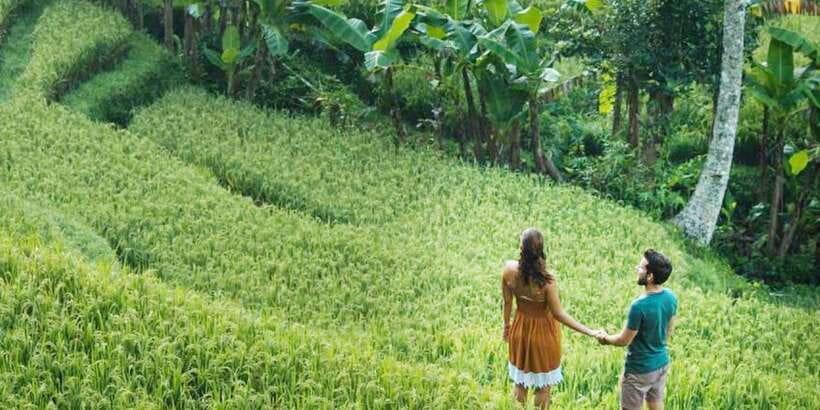 Ubud Eco-Adventure: Farm, Rice Terraces, River & Dance Show! - Abian Desa offers a closer look at Ubud’s rice terraces