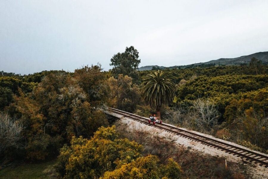 Ventura: Rail Bike Guided Tour with Farm Stand Stop - Starting at Santa Paula’s historic train depot