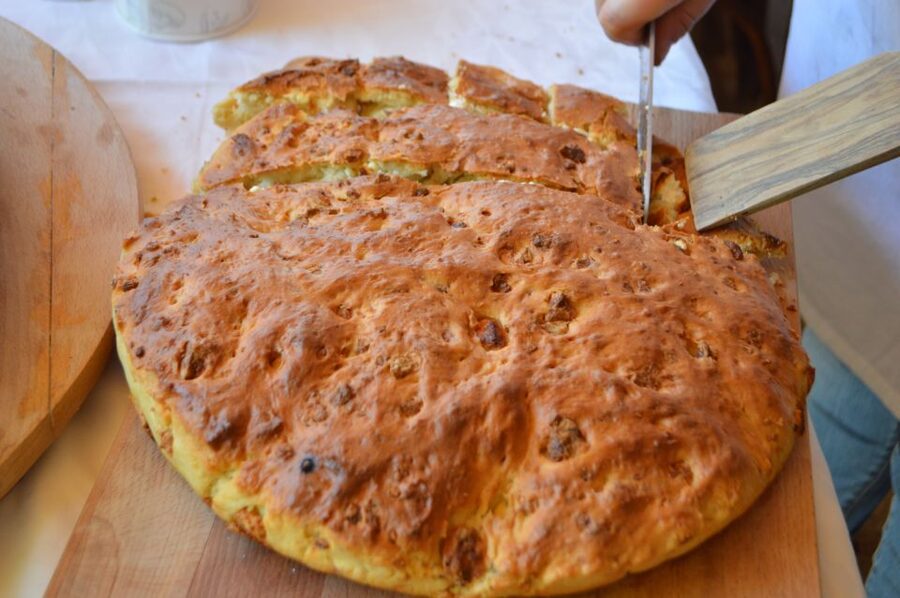 Volos: Cook Like a Local at a Greek Farm - Picking vegetables, eggs, and herbs from the farm