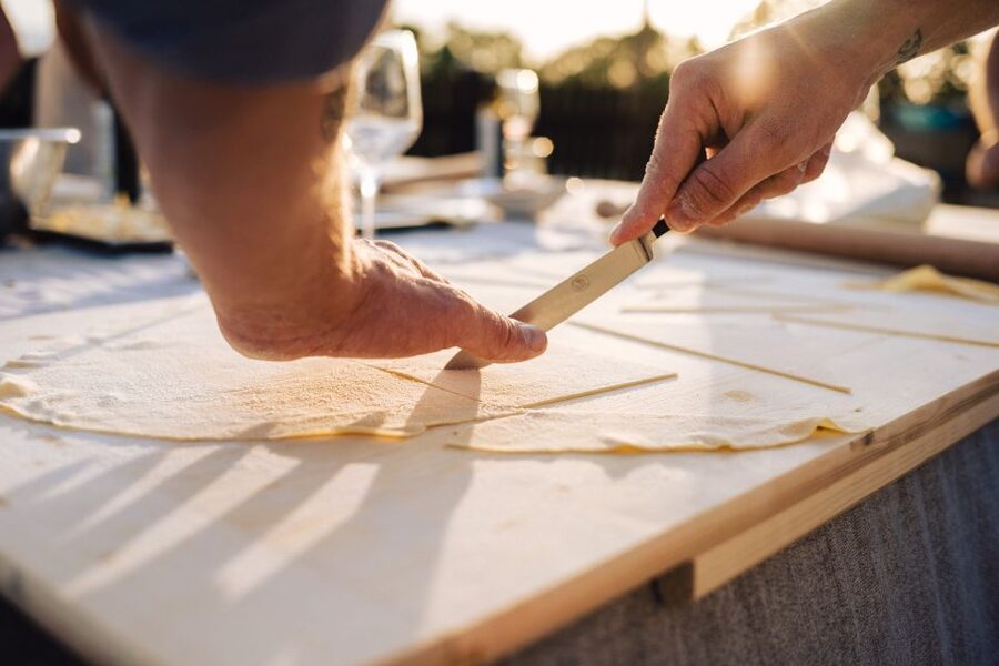 Volterra: Fresh Pasta Cooking Class at a Tuscan Farmhouse - Learning three pasta shapes from scratch