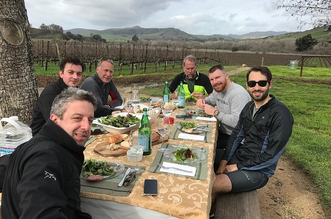 Wine Country Farm to Table Bike Tour w/Lunch - Lunch and wine at Lincourt Vineyards
