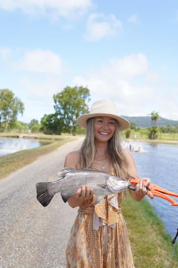 Wonga: Guided Fishing, Farming and Tasting Tour - Finishing with a gourmet barramundi platter